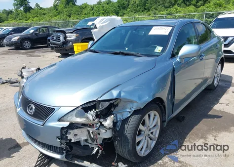 2006 Lexus Is 250 из США, поврежденный, VIN JTHCK262762005185